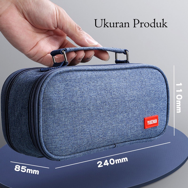 

Jual Produk Tas Pena Zip Berkapasitas Besar / Tas Pena Lima Lapis / Tas Penyimpanan Alat Tulis