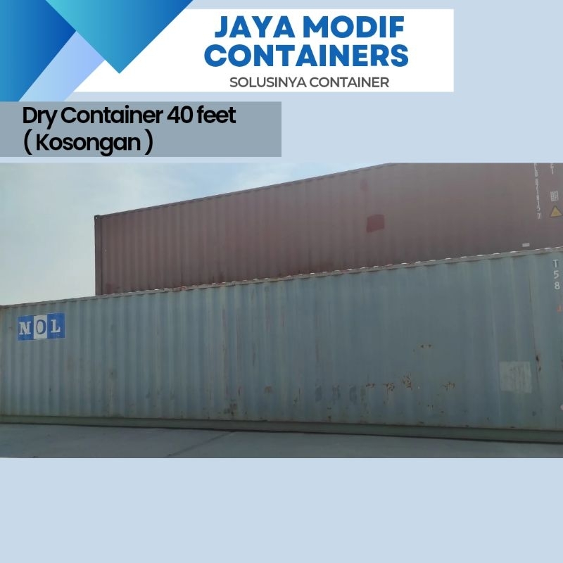 Container Dry 40Feet(Kosongan)(Jual/Sewa/Modif)-20/40 Feet