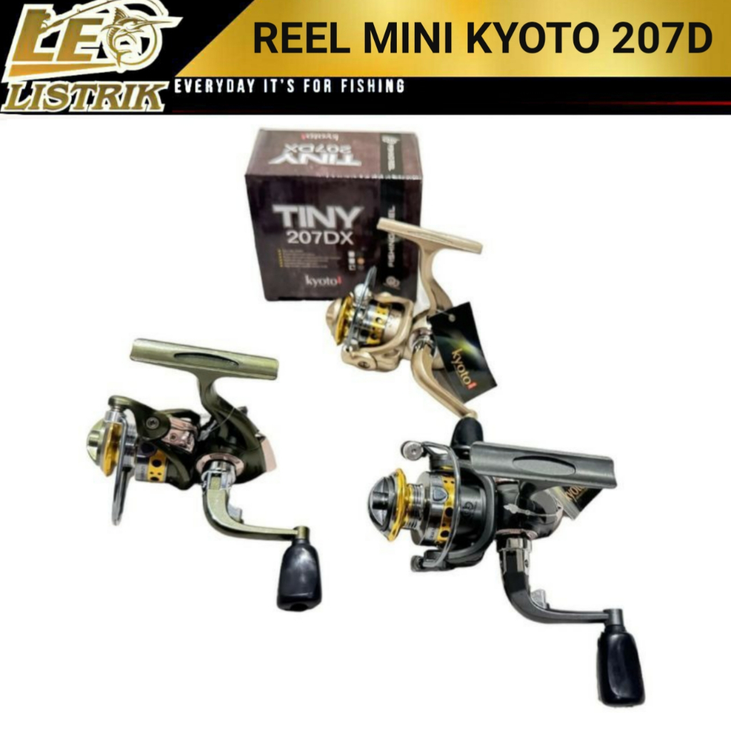 REEL KYOTO TINY 207DX REEL PANCING TERLARIS REEL ULTRALIGHT TERLARIS