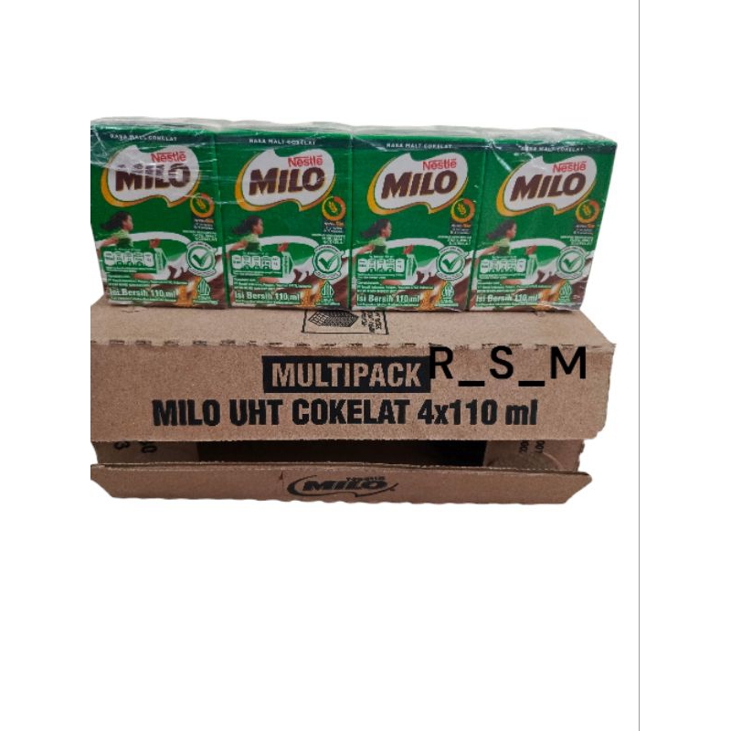 

Milo uht 110ml _ 1 pack isi 4pcs