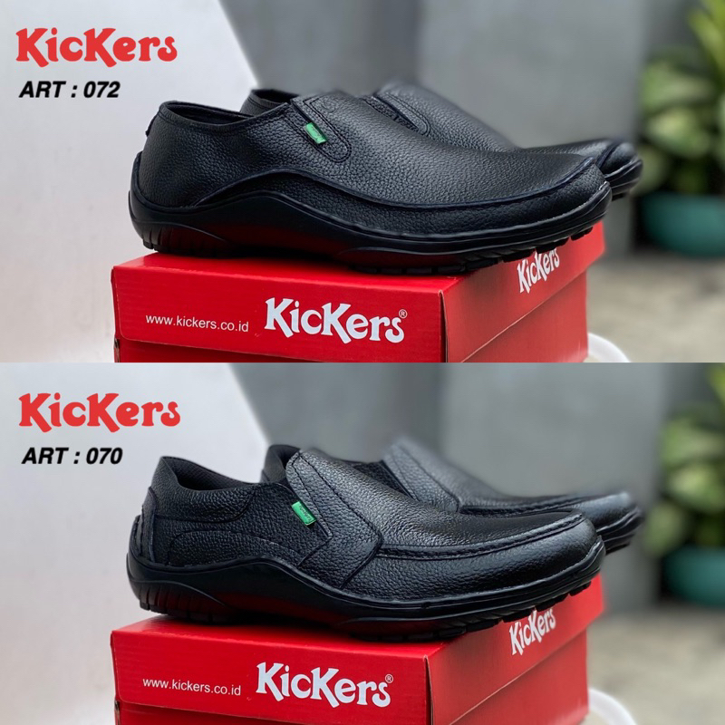 Sepatu casual pria slip on sepatu slip on kulit sepatu formal pria