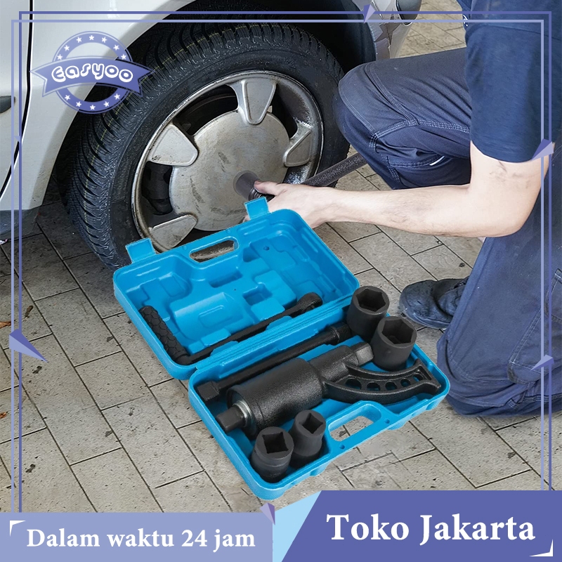 Kunci Torsi Kunci Impact Manual Labor Saving Wrench Mata Impek Manual Truk