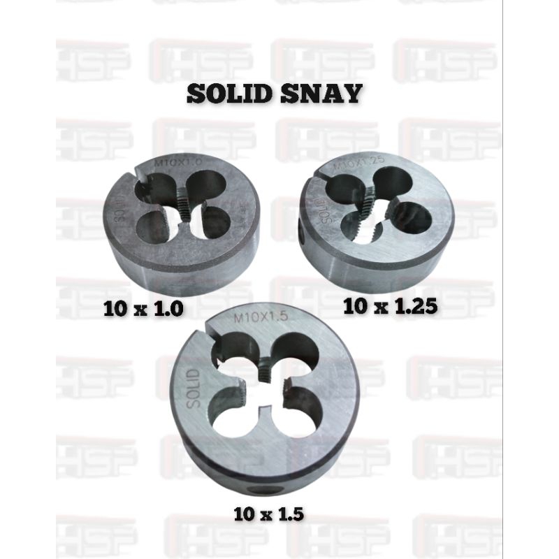 SOLID SNAY SNEI  metris M10 & M12 komplit