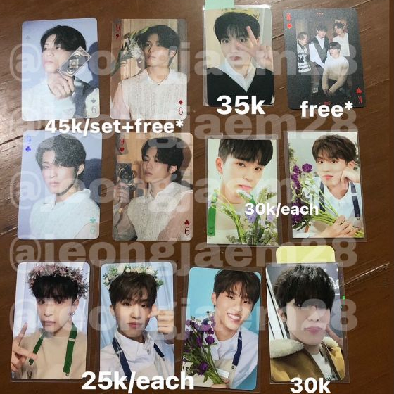 Treasure Photocard ORI Merchandise
