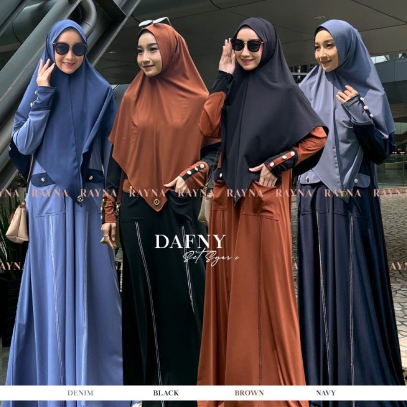 Dafny set khimar by Rayna