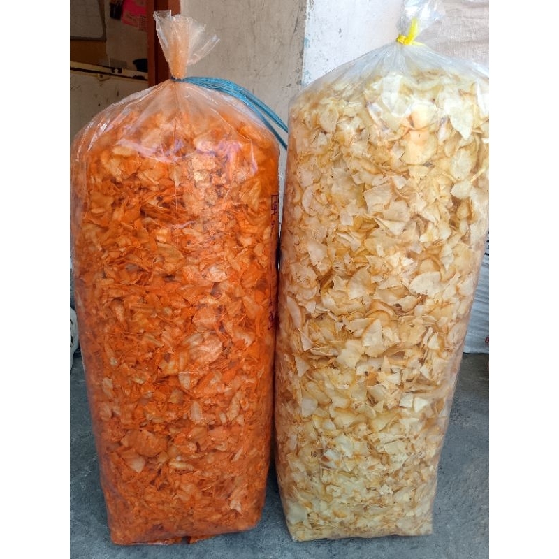 

Remukan keripik singkong gurih dan balado 500gr
