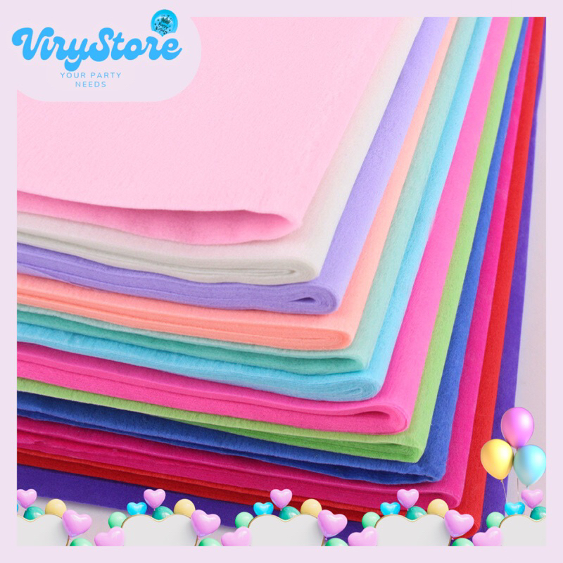 

[ViryStore] Kertas Tisu Bunga (Ecer) Cotton Paper Tissue Tisu Flower Paper/ Flower Wrapping Buket Bunga