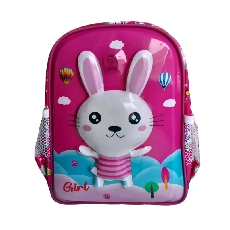 Tas Anak Paud Cewek Tas Ransel Tas LED Tas Motif Rabbit/Kuromi/ Unicorn/hello Kitty