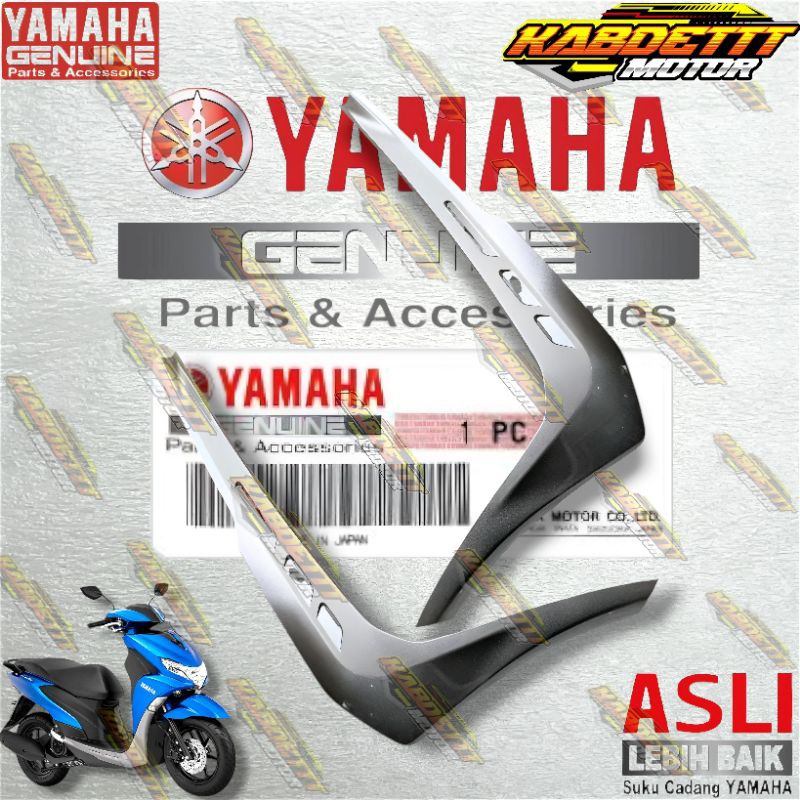 MOLE SIDE SIRIP BODY DEK BAWAH SAMPING FREEGO 125 SILVER ORIGINAL B5D-F171M-00-P1 B5D-F171L-00-P1