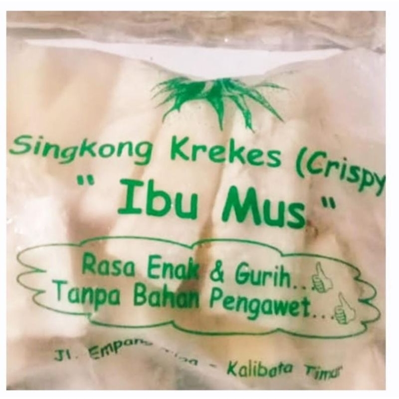 

Singkong Krekes (crispy) Ibu Mus 500gr