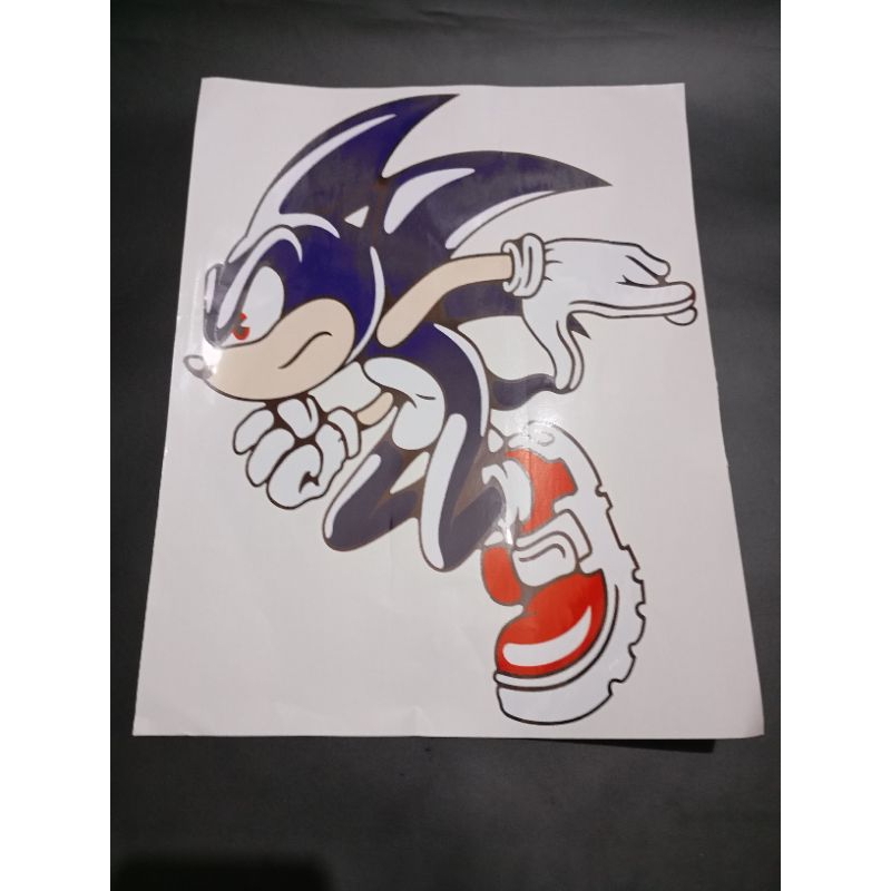 

stiker vinyl gambar besar (sonic)