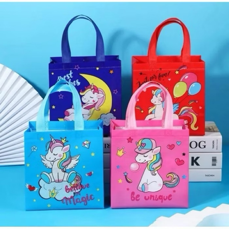 

Tas snack / souvenir ulang tahun anak / goodiebag ulang tahun size s