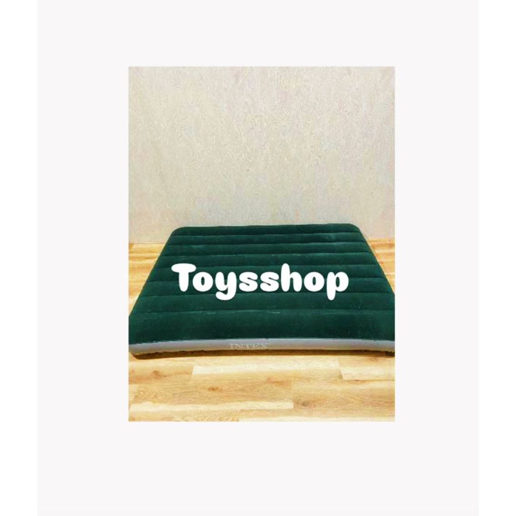 INTEX 64108 KASUR ANGIN DOUBLE AIRBED DURABEAM DOUBLE KASUR TIUP Kasur Angin Intex Durabeam double A