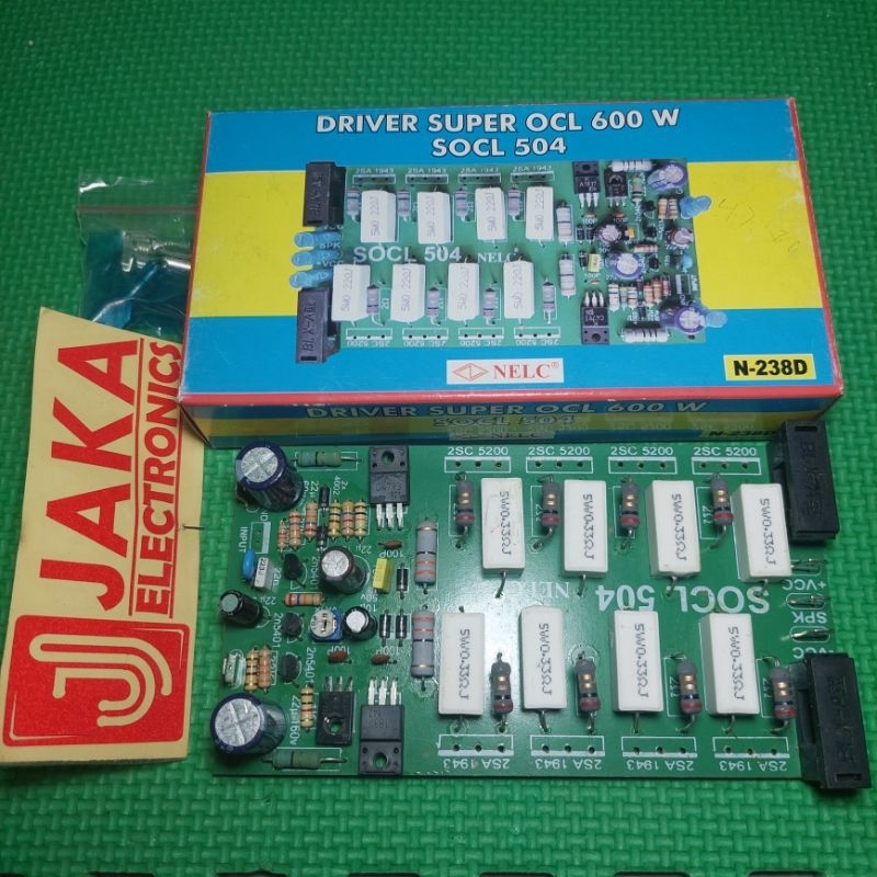 Kit Power Driver SOCL 504 Tef 600 watt NELC N-238D