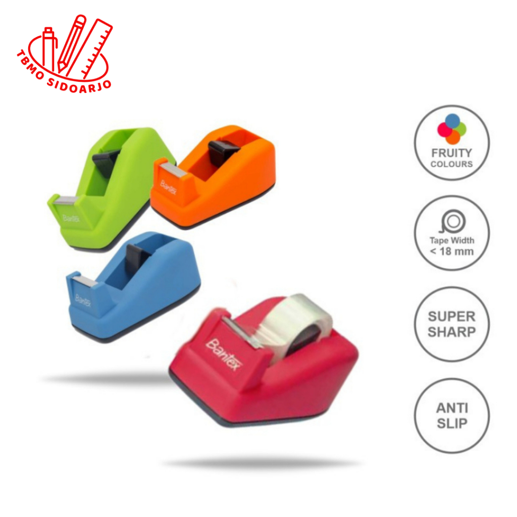 

TBMO Bantex Tape Dispenser / Tempat Isolasi Kecil 18510