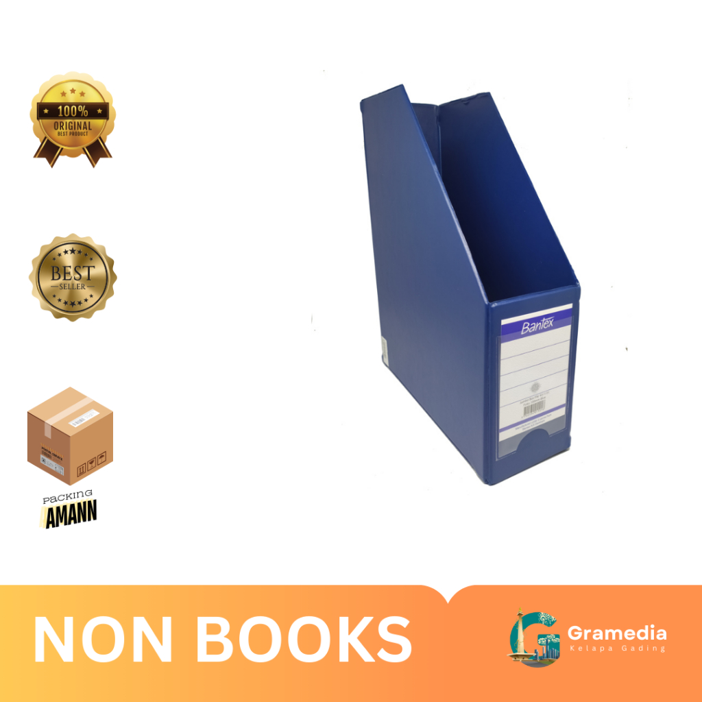 

Gramedia MKG - BANTEX BOX FILE 4011 01 BLUE