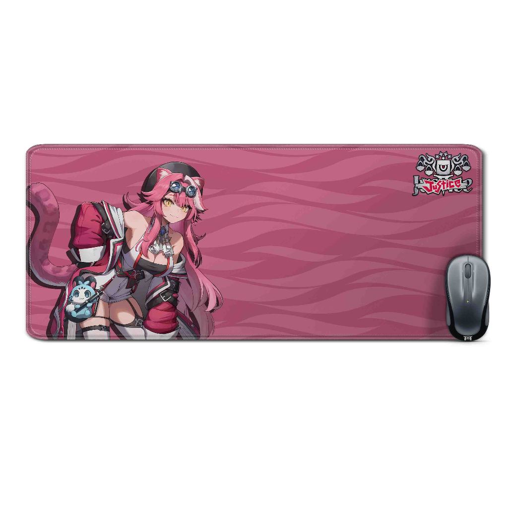 Deskmat mousepad extended vtuberHOLO JUSTICE RAORA PANTHERA-HOLOLIVE ENmaterial Rubber