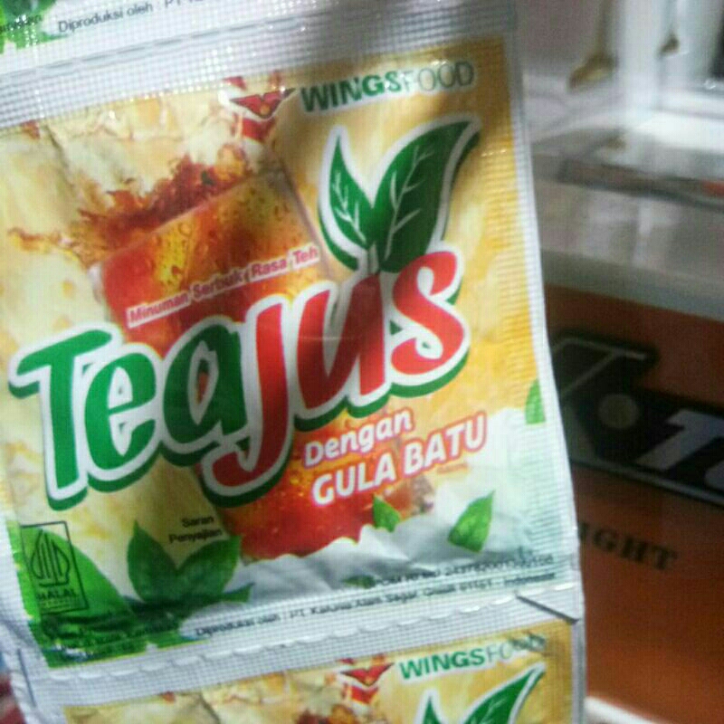 

tea jus ada 4 farian rasa