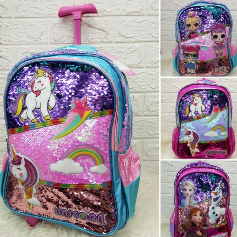 Special Pr tas troli anak tk tas troli anak sd  tas troli bacpack troli squin