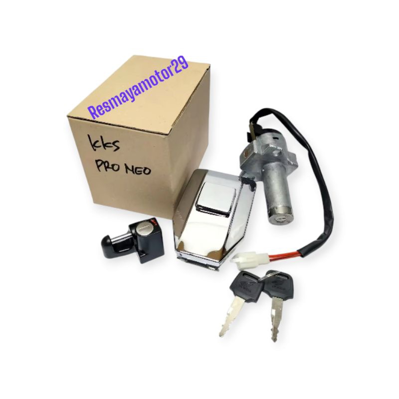 Kunci kontak set tutup tangki Honda GL Pro Neotech GL Max komplit