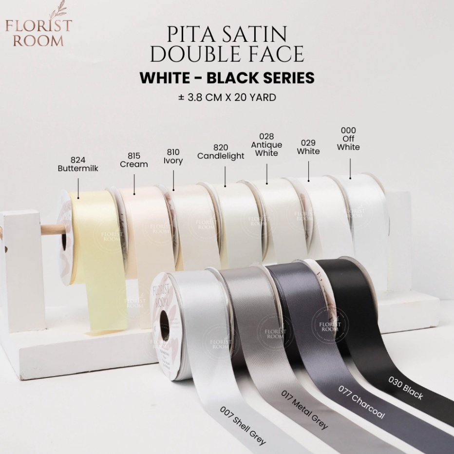 

BIG SALE Pita Satin Double Face 38cm x 2yard