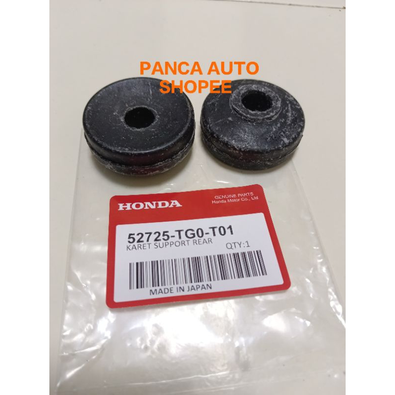 Tatakan karet support shock belakang honda Mobilio ori