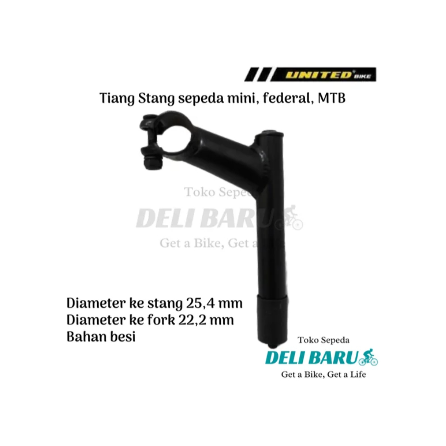 Tiang stang bango sepeda anak mini fixie MTB jadul