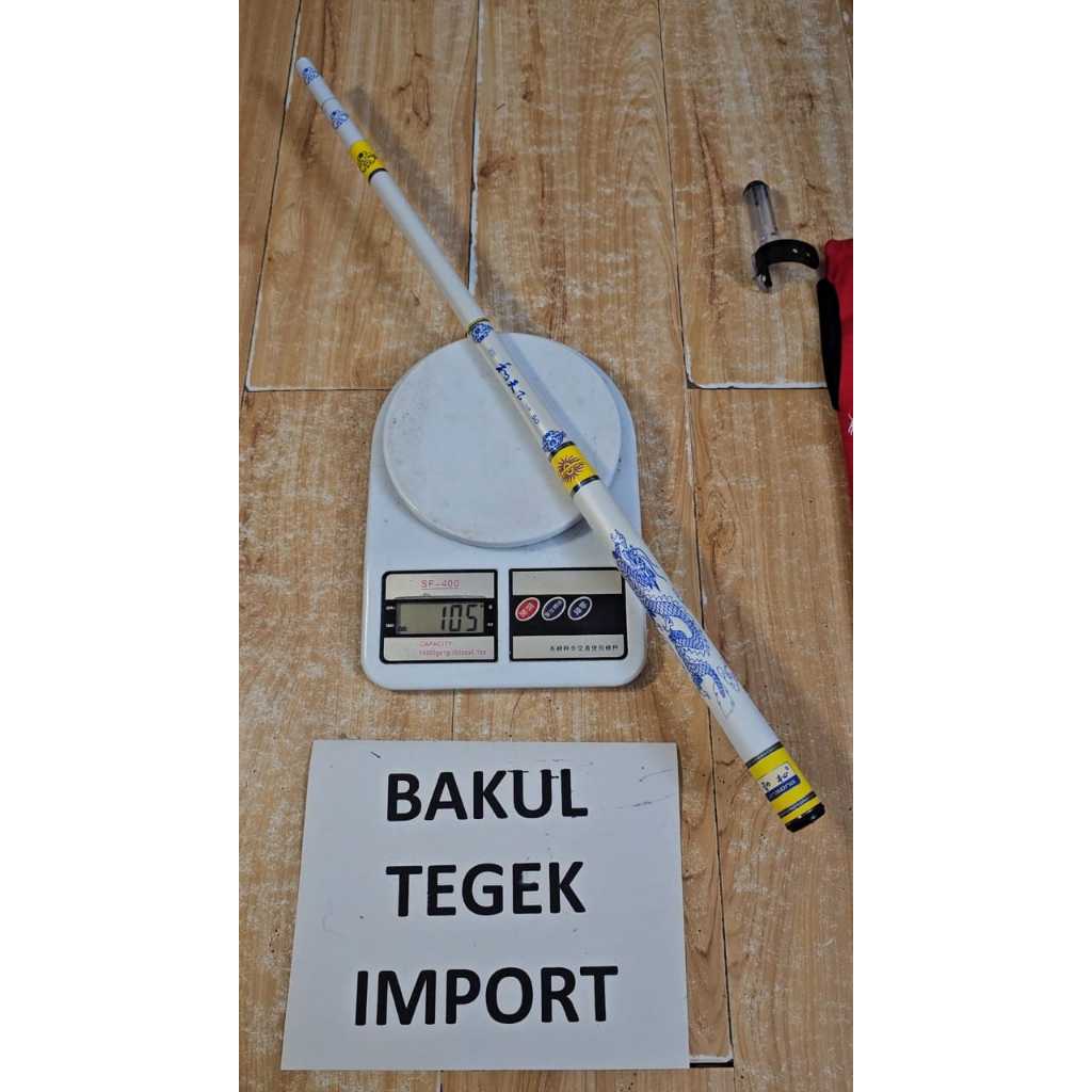 Tegek Jinsong white dragon zoom 500cm ,Ruas 62cm,Action medium ke medium hard.