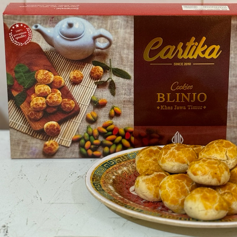 

COOKIES BLINJO CARTIKA 500gram,kue blinjo