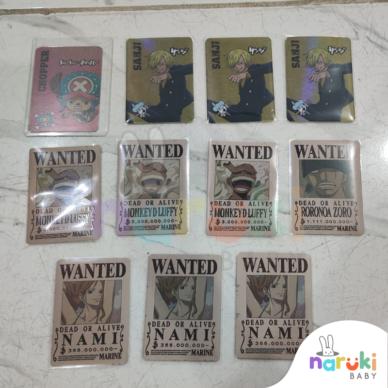 Kartu Chatime x One Piece Card Limited Stock