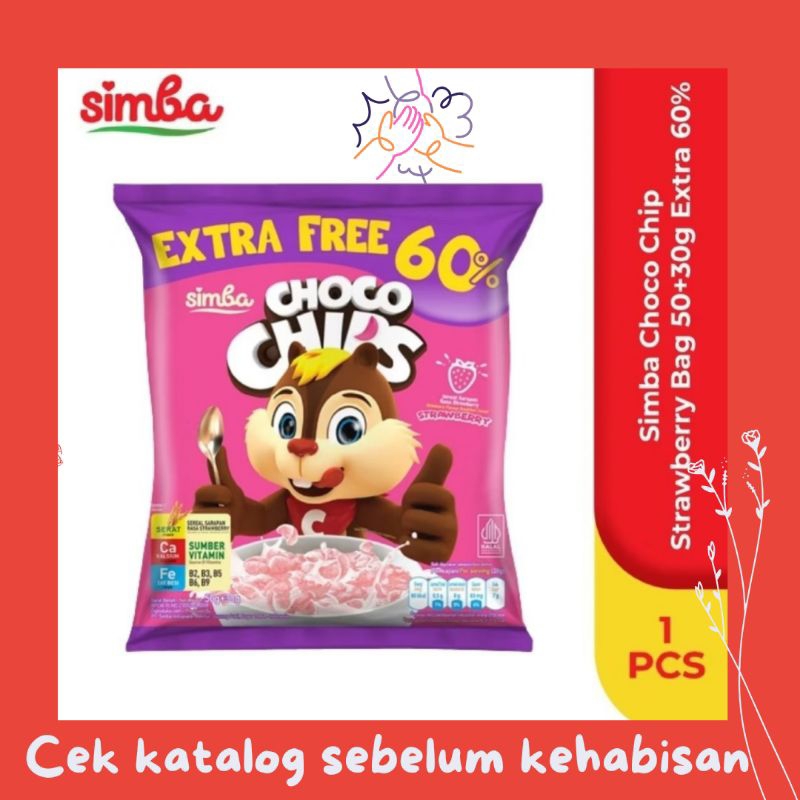 

SIMBA CHOCHOCHIP 50GR + 30 GR