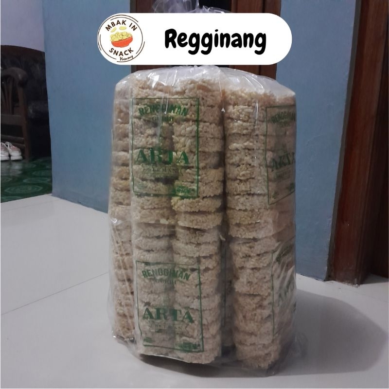 

Regginang Matang isi 20/Krupuk Regginang Manis Gurih