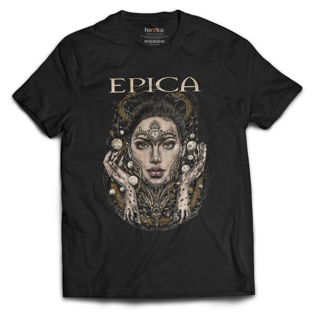 Kaos Epica Band HOOKA Distro Premium KAOS METAL EPICA