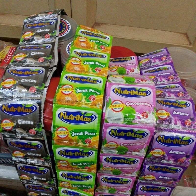 

nutrimas 1 renceng isi 20 saset