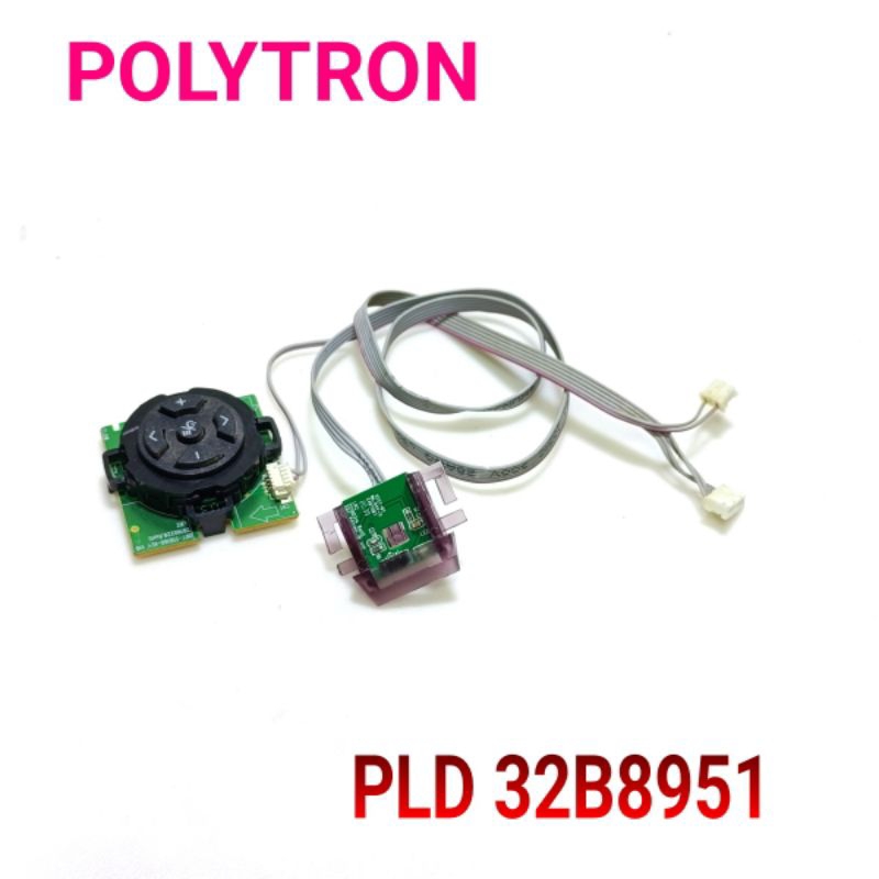 TOMBOL SENSOR IR TV LED POLYTRON PLD 32B8951
