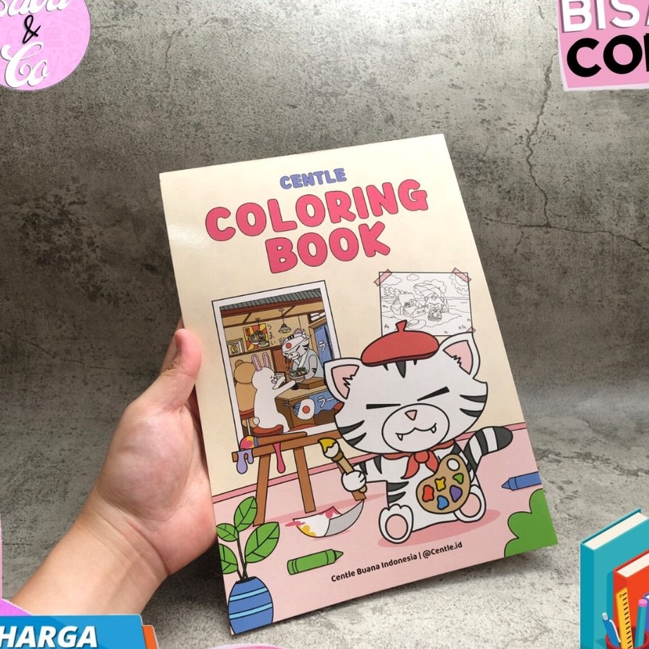 

HARGA SPESIAL BUKU GAMBAR CENTLEID UKURAN A4 ISI 25 LEMBAR FULL GAMBAR KERTAS TIDAK TEMBUS CAT AIR SPIDOL ATK MURAH BISA