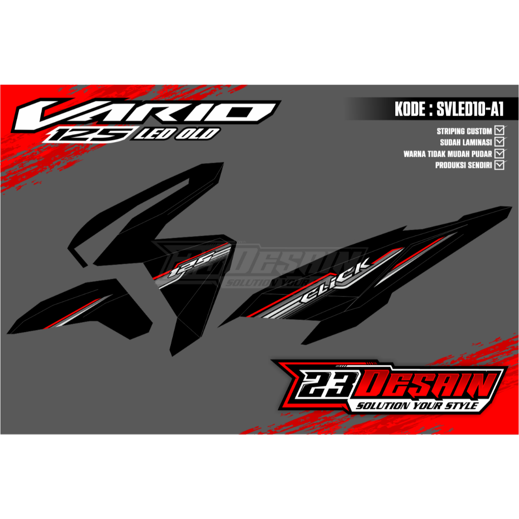 striping vario 125 led old malaysia striping vario new striping click malaysia sticker malaysia vari
