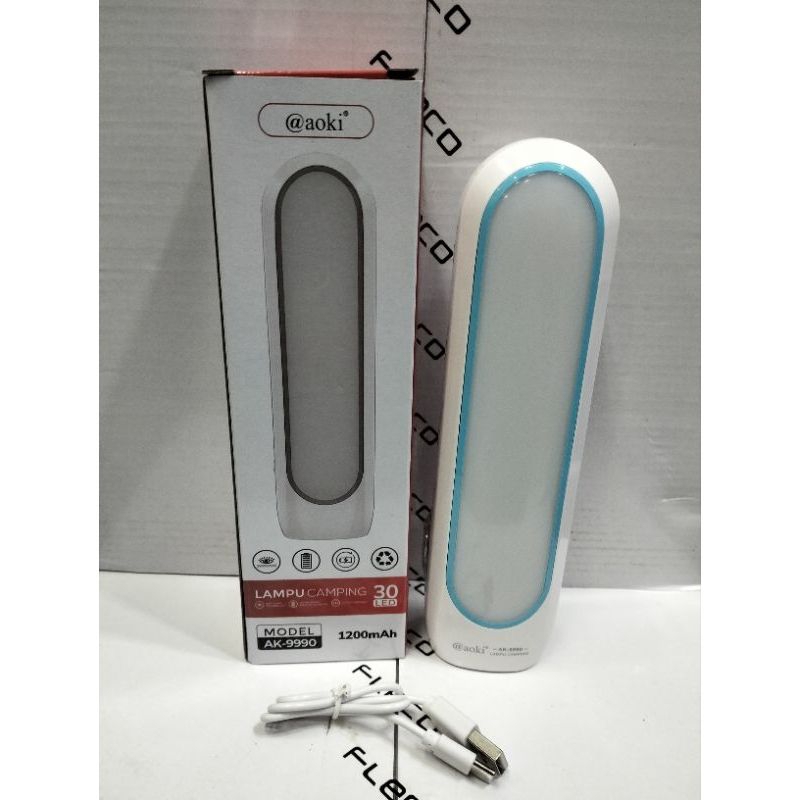 Senter Tangan Emergency Serbaguna Aoki AK-9990 Lampu Camping Tahan Lama dan Super Terang