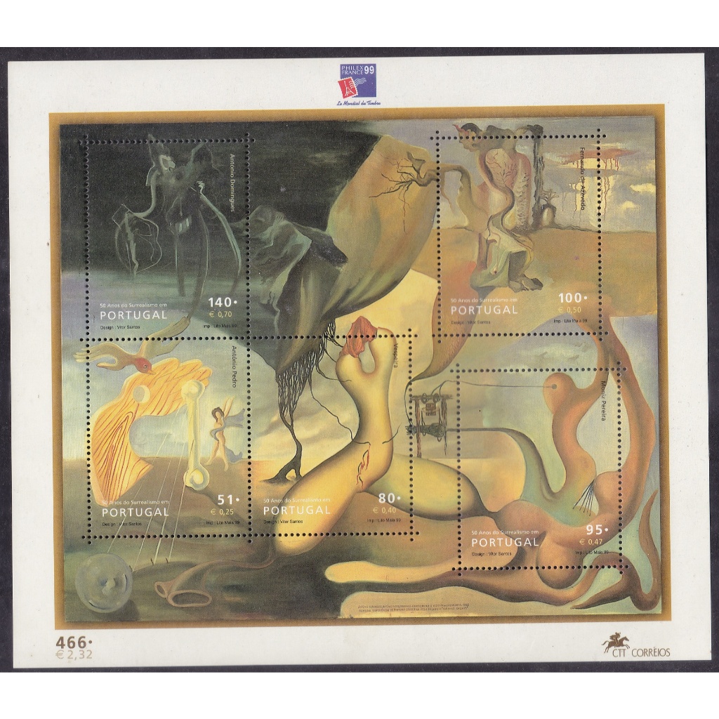 

A 9003 SATU BUAH PRANGKO PORTUGAL TEMA LUKISAN DENGAN KONDISI MNH MINT NEVER HINGED