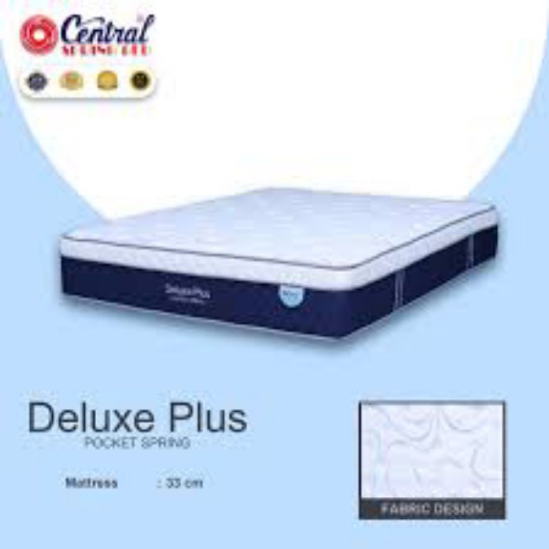 spring bed central deluxe plus ( kasur saja)