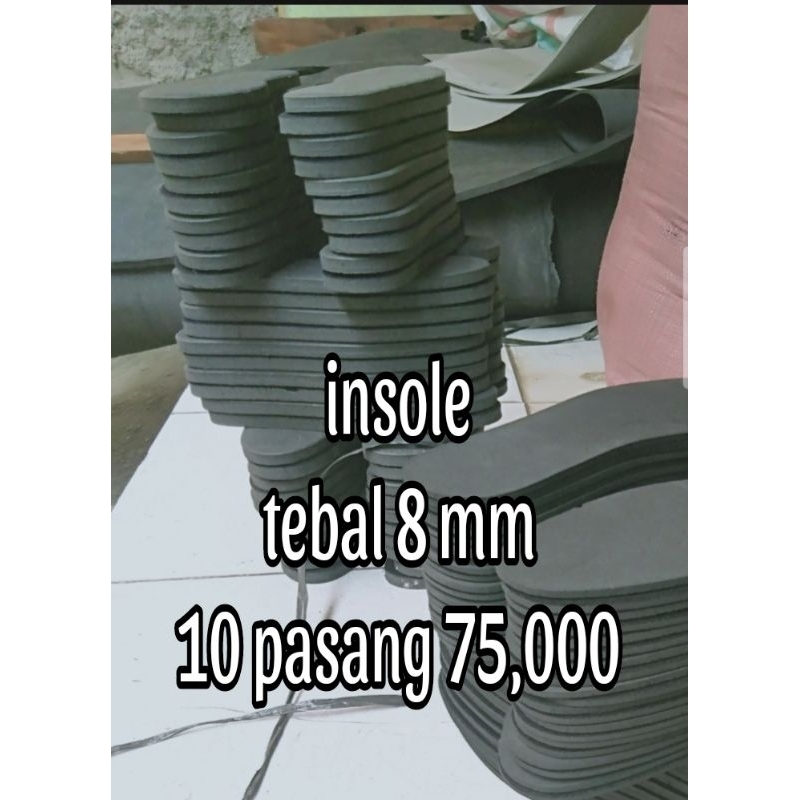 insole alas dalam sepatu safety PDL/PDH/TNI/POLRI