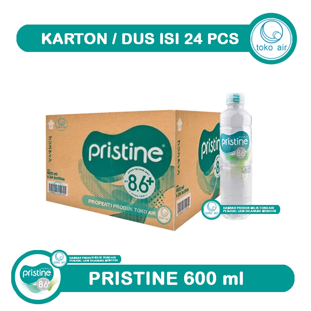 

Pristine 600 ml - Air Minum pH Tinggi