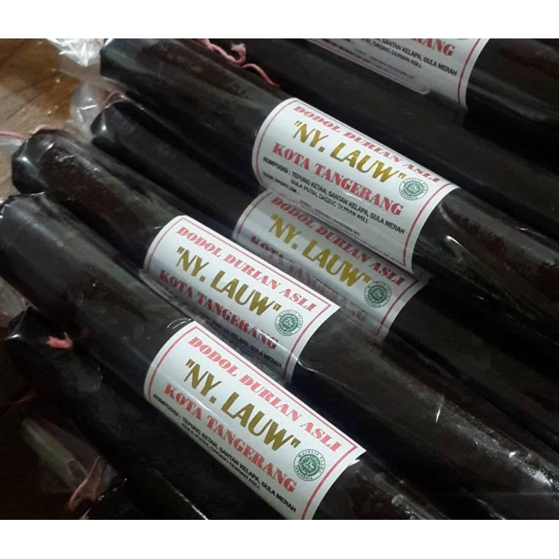 

Dodol Ny Lauw (Lauw Kim Wie) Halal Tradisional Asli Khas Tangerang Betawi 250 gr