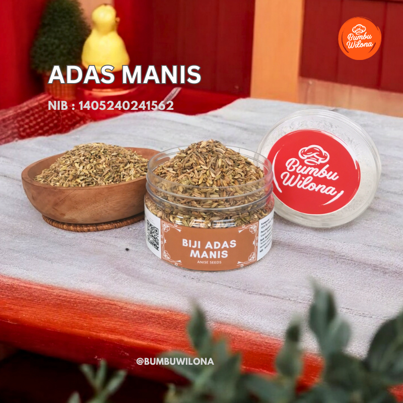 

BIJI ADAS MANIS | ANISE SEEDS REMPAH HERBAL JSR
