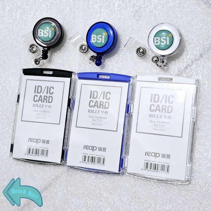 

Tempat Kartu Id Card Akrilik Reap + Yoyo Logo BSI