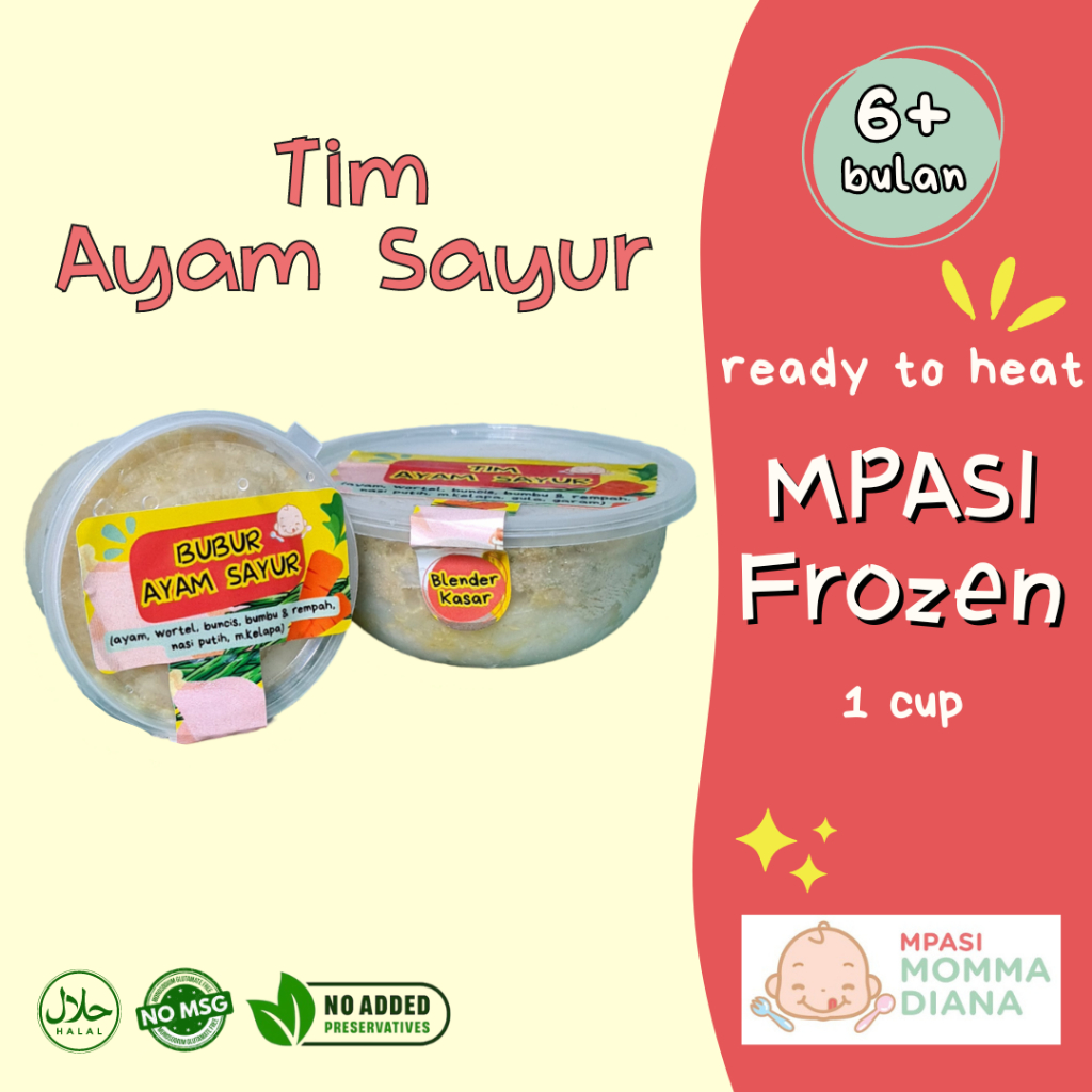 MPASI Tim Ayam Sayur || Bubur Nasi BB Booster | Anti GTM