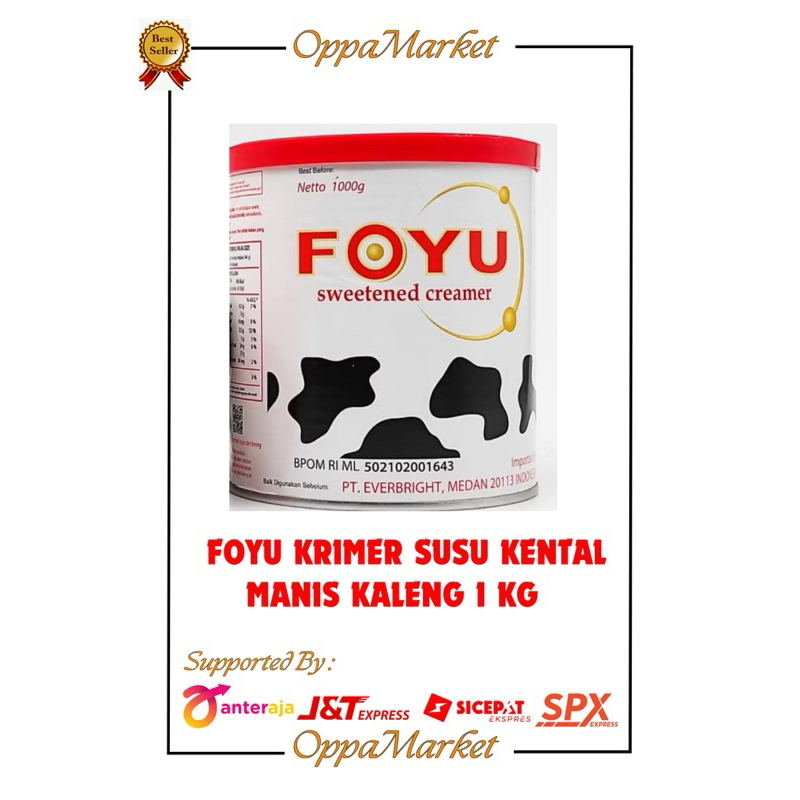 

FOYU KRIMER SUSU KENTAL MANIS KALENG 1 KG