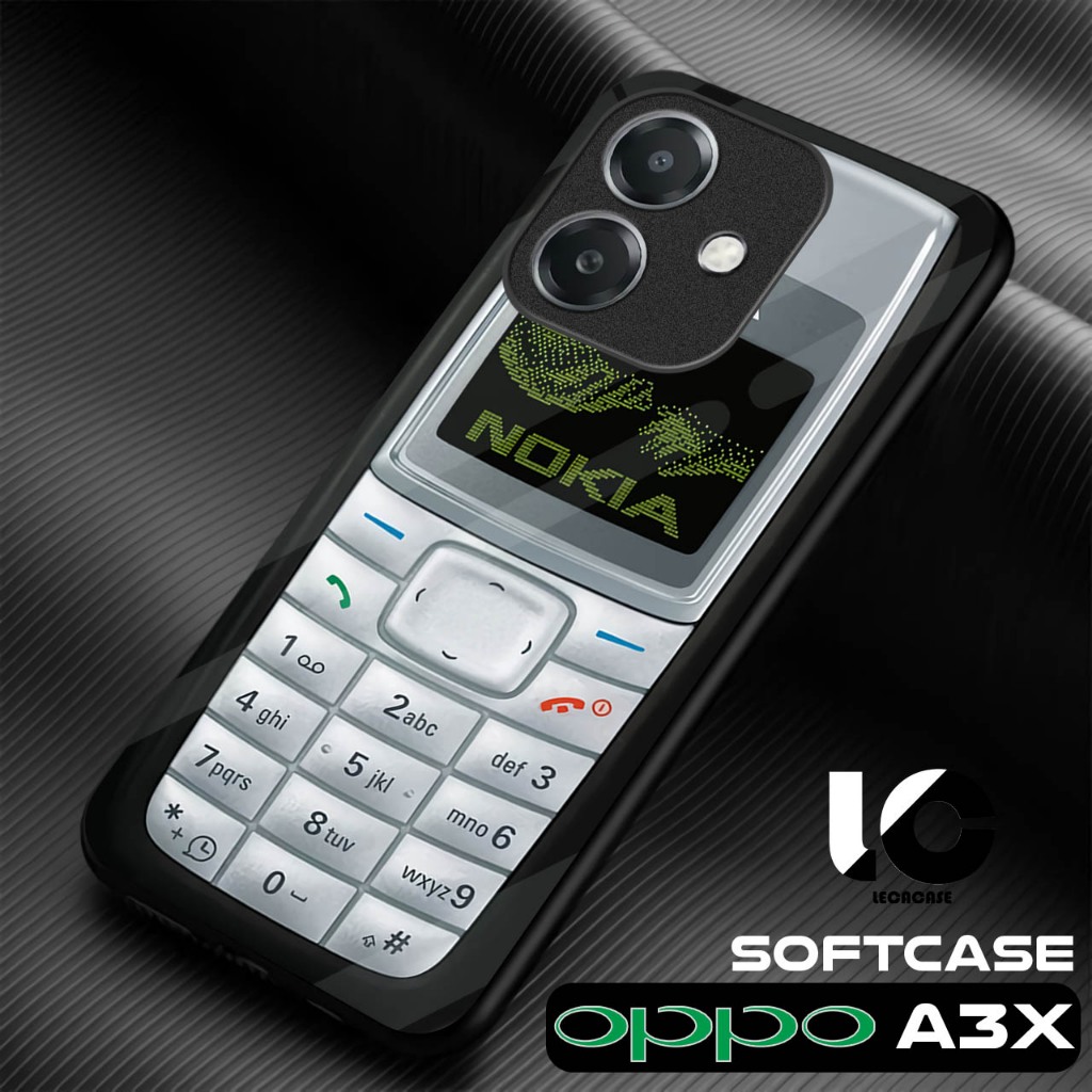 LR39 Softcase Kilau Oppo A3x Case Casing Kesing Silikon A3X Silicon Pelindung Hp Leca Case Kilau Kac