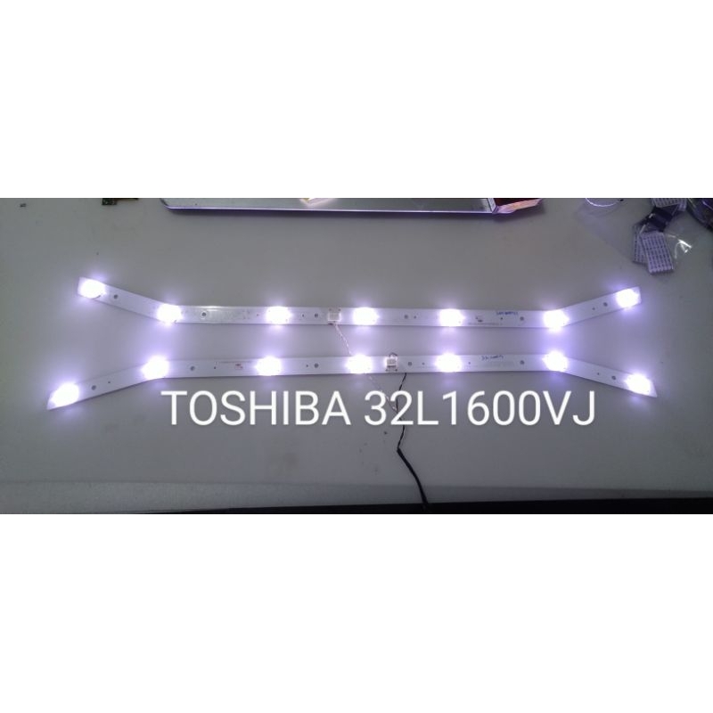 Toshiba 32l1600vj lampu backlight tv