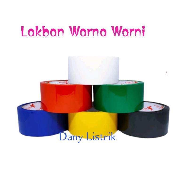LAKBAN WARNA WARNI